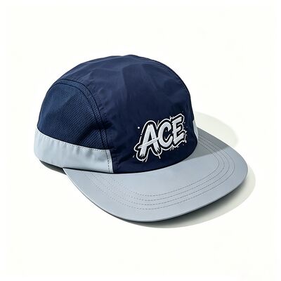 Unisex 5 Panel Camper Hat Medium Border Length Contrast Stitching Lightweight Durable phù hợp cho mặc bình thường và ngoài trời