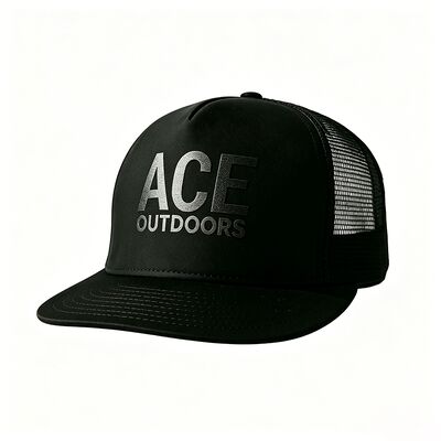 In màn hình Logo 5 Panel Trucker Cap Unisex thoải mái phù hợp lý tưởng mọi mùa điều chỉnh đầu trang nhẹ