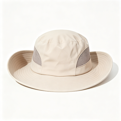 Mũ xô ngư dân bền bỉ với vải 100% polyester tái chế và lớp lót 100% polyester lý tưởng cho hoạt động ngoài trời