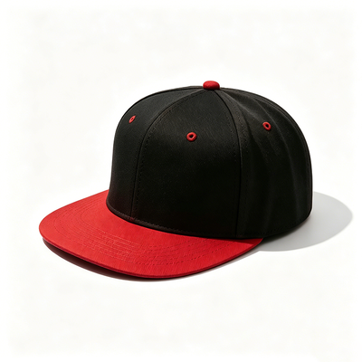 Cotton Flat Brim Snapback Mũ Logo tùy chỉnh có vải bền lý tưởng cho các sự kiện thể thao thời trang đô thị và bình thường