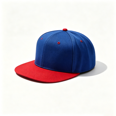 Cotton Flat Brim Snapback Mũ Logo tùy chỉnh có vải bền lý tưởng cho các sự kiện thể thao thời trang đô thị và bình thường