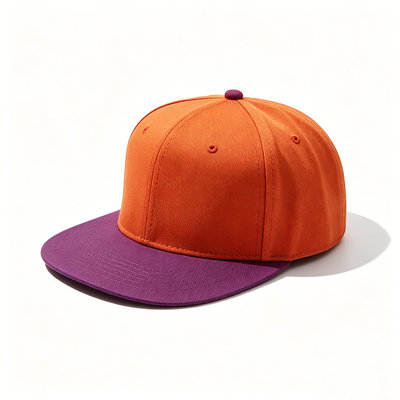 Cotton Flat Brim Snapback Mũ Logo tùy chỉnh có vải bền lý tưởng cho các sự kiện thể thao thời trang đô thị và bình thường