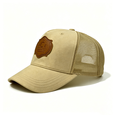 Tùy chỉnh 6 Panel Trucker Cap với vương miện cao cấp và thắt lưng bông hấp thụ cho tất cả các mùa