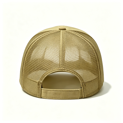 Tùy chỉnh 6 Panel Trucker Cap với vương miện cao cấp và thắt lưng bông hấp thụ cho tất cả các mùa