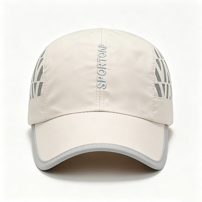 Sport Run Hat Một kích cỡ phù hợp với tất cả trọng lượng nhẹ Hít thở thoải mái Mũ điều chỉnh cho đào tạo chạy ngoài trời