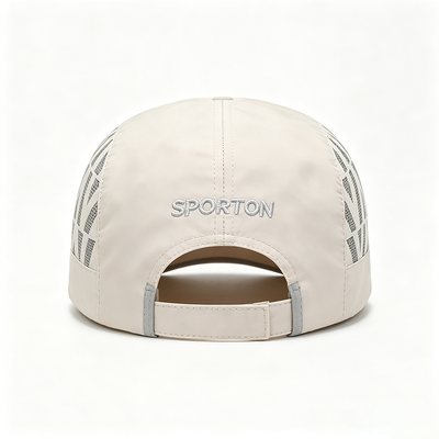 Sport Run Hat Một kích cỡ phù hợp với tất cả trọng lượng nhẹ Hít thở thoải mái Mũ điều chỉnh cho đào tạo chạy ngoài trời