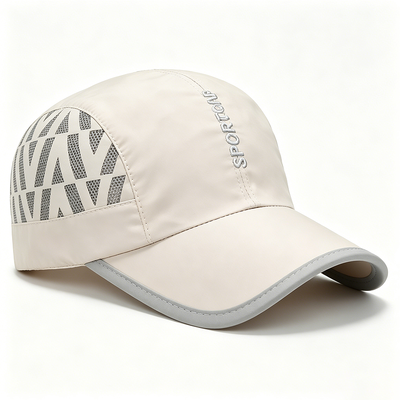 Sport Run Hat Một kích cỡ phù hợp với tất cả trọng lượng nhẹ Hít thở thoải mái Mũ điều chỉnh cho đào tạo chạy ngoài trời