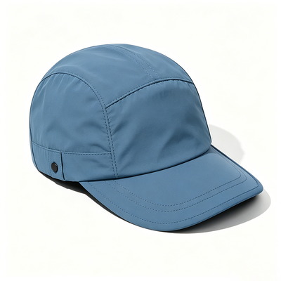 Nhập khẩu 5 Panel Camper Hat với Sports Mesh Sweatband và Breathable Mesh cho các hoạt động ngoài trời