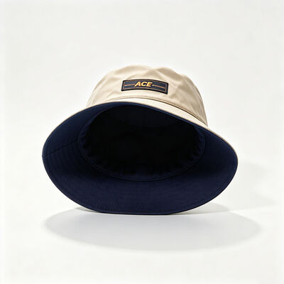 Wide Brim Fisherman Hat Style Leisure Reversible Bucket Hat Crafted from 100 Percent Polyester Fabric for Comfortable Outdoor Wear