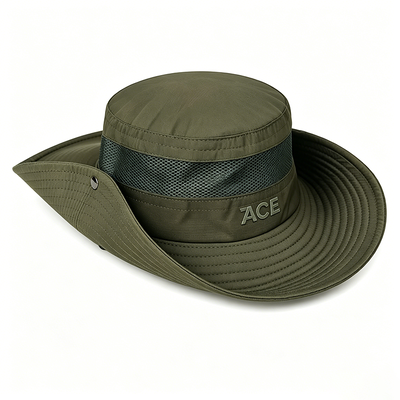 UPF 50 quân sự chiến thuật mũ Boonie với 3" rộng và bông / polyester hỗn hợp cho cuộc phiêu lưu ngoài trời