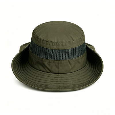 UPF 50 quân sự chiến thuật mũ Boonie với 3" rộng và bông / polyester hỗn hợp cho cuộc phiêu lưu ngoài trời