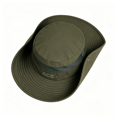UPF 50 quân sự chiến thuật mũ Boonie với 3" rộng và bông / polyester hỗn hợp cho cuộc phiêu lưu ngoài trời