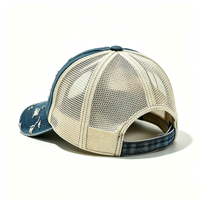 High Profile 6 Panel Trucker Cap với vải bông lý tưởng cho các hoạt động ngoài trời thời trang bình thường và thương hiệu nhóm