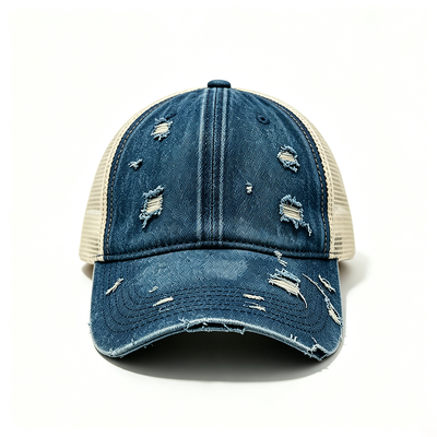 High Profile 6 Panel Trucker Cap với vải bông lý tưởng cho các hoạt động ngoài trời thời trang bình thường và thương hiệu nhóm