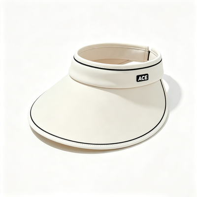 Bảo vệ tia cực tím Mặt trời Visor Cap Biển rộng Đèn nhẹ Hít thở Đèn điều chỉnh Hoàn hảo cho thể thao ngoài trời Golf Tennis chạy