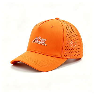 Mũ lưỡi trai unisex sáu mảnh với 2 lỗ thông hơi, thiết kế nhẹ thoáng khí, hoàn hảo cho thể thao, trang phục thường ngày và sử dụng hàng ngày