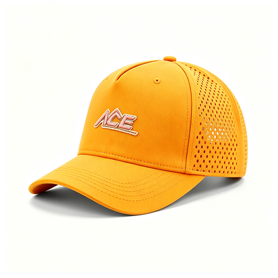 Mũ lưỡi trai unisex sáu mảnh với 2 lỗ thông hơi, thiết kế nhẹ thoáng khí, hoàn hảo cho thể thao, trang phục thường ngày và sử dụng hàng ngày