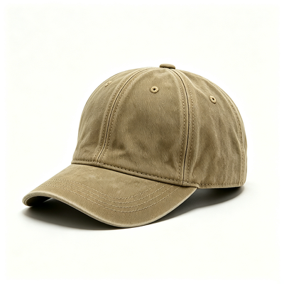 Mũ lưỡi trai thể thao cho bố với băng bên trong 100% cotton, khóa kim loại điều chỉnh được và thiết kế 6 múi
