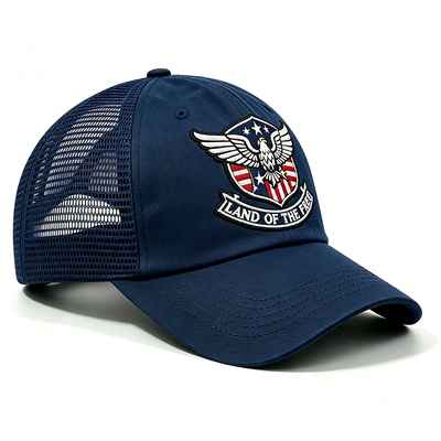 Mũ Lưỡi Trai Trucker Snapback Tùy Chỉnh Có Lỗ Thông Hơi, Lưới Phía Sau Điều Chỉnh Được, Hoàn Hảo Cho Hoạt Động Ngoài Trời, Trang Phục Thường Ngày và Sự Kiện