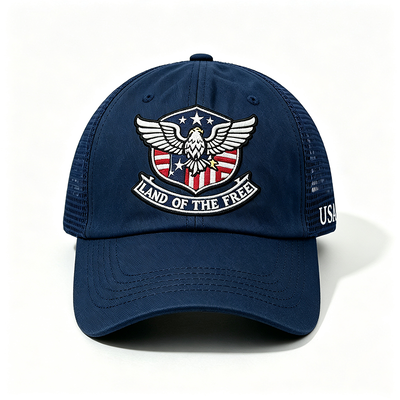 Mũ Lưỡi Trai Trucker Snapback Tùy Chỉnh Có Lỗ Thông Hơi, Lưới Phía Sau Điều Chỉnh Được, Hoàn Hảo Cho Hoạt Động Ngoài Trời, Trang Phục Thường Ngày và Sự Kiện