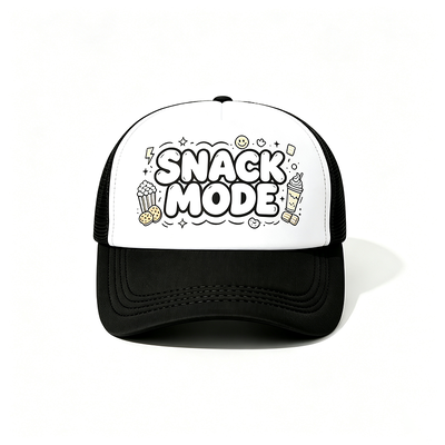 6 bảng hình cong Trucker Cap Nhựa Snapback Khóa tùy chỉnh lý tưởng cho chiến dịch Đội đồng phục và mặc bình thường
