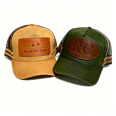 6 Panel Constructed Trucker Mesh Cap Featuring Breathable Mesh Back Adjustable Snap Closure Lý tưởng cho các sự kiện và đồng phục