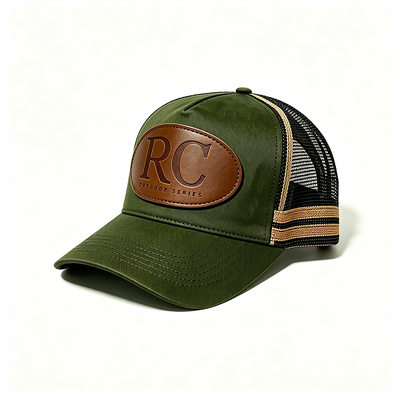 6 Panel Constructed Trucker Mesh Cap Featuring Breathable Mesh Back Adjustable Snap Closure Lý tưởng cho các sự kiện và đồng phục