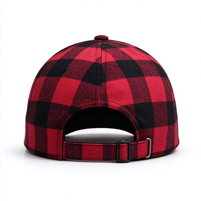 Hook Loop Closure Six Panel Baseball Cap Durable Comfortable Sports Hat Suitable for Outdoor Activities and Team Events