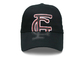 Mũ bóng chày của công ty màu đen FUN, bọc cao su làm cho mũ bóng chày của riêng bạn