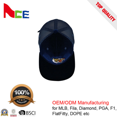 thêu tùy chỉnh da lộn mũ snapback mũ Trucker lưới mũ mùa hè mũ da lộn
