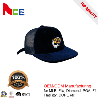thêu tùy chỉnh da lộn mũ snapback mũ Trucker lưới mũ mùa hè mũ da lộn