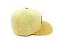 Mũ len vành vàng phẳng vành thực vật khô và thoáng khí Thích hợp cho mùa hè