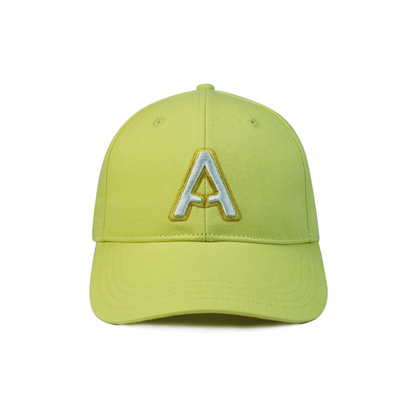 Phong thêu phong cách 6 Panel Baseball Cap / Unisex Outdoor Sun Cotton Golf Cap
