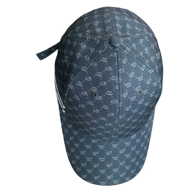 57cm 6 Panel Baseball Cap với in sublimation
