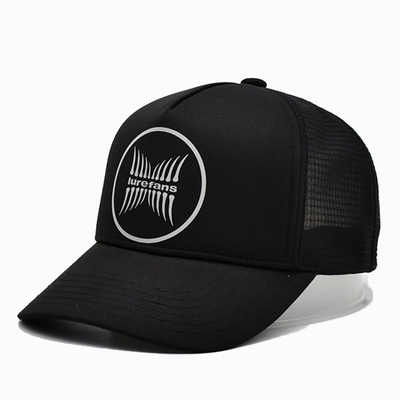 Mũ Lưỡi Trai 5 Tấm Sublimation Đen Thời Trang Tùy Chỉnh Lưới Snapback Mũ Lưỡi Trai 5 Tấm