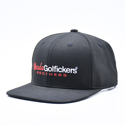 Mũ Snapback Hip Hop Thể Thao Lưỡi Bằng thêu Logo Tùy Chỉnh, Mũ Bóng Chày cho Nam