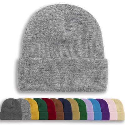 OEM ODM thiết kế màu đen trắng mũ hộp sọ tùy chỉnh mũ đan mũ mùa đông